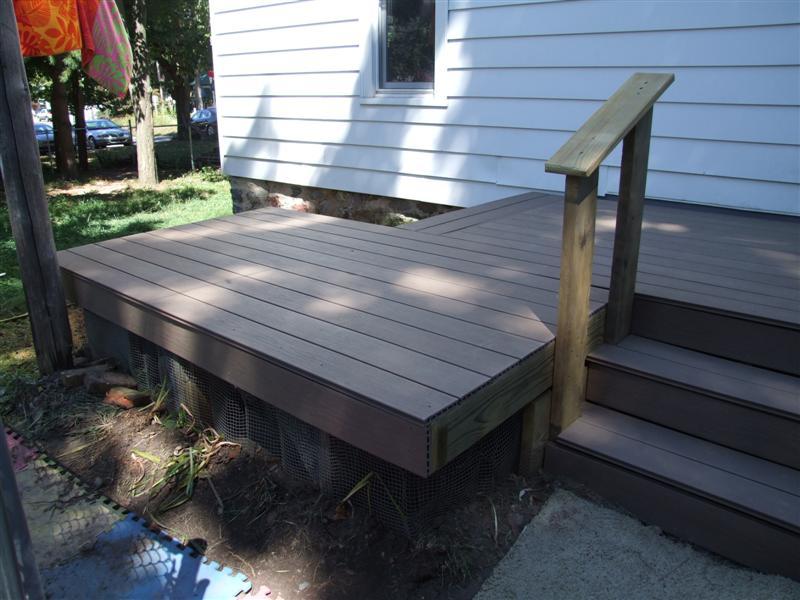 re-done deck